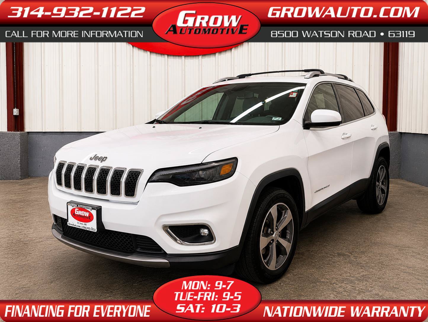 Used 2019 Jeep Cherokee Limited FWD image 1