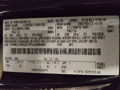 Used 2023 Ford Escape Active w/ Tech Pack #1 AWD/4WD image 33