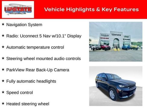 Used 2023 Jeep Grand Cherokee L Limited AWD/4WD image 9