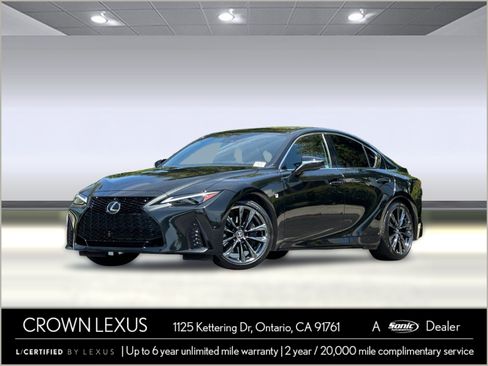Certified 2023 Lexus IS 350 F Sport RWD image 1
