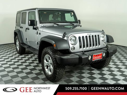 Used 2017 Jeep Wrangler Unlimited Sport w/ Quick Order Package 24S AWD/4WD image 1
