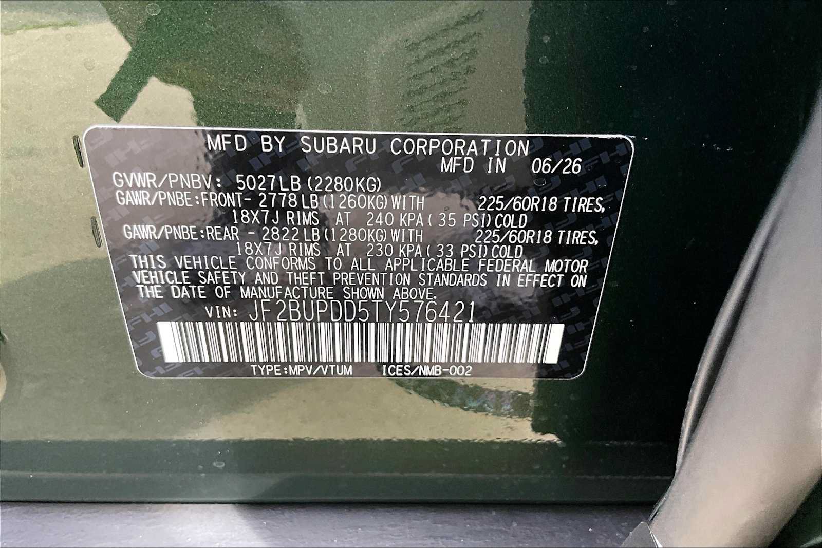 New 2026 Subaru Outback Limited AWD/4WD image 18