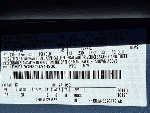 New 2026 Ford Escape Active w/ Cold Weather Package image 16