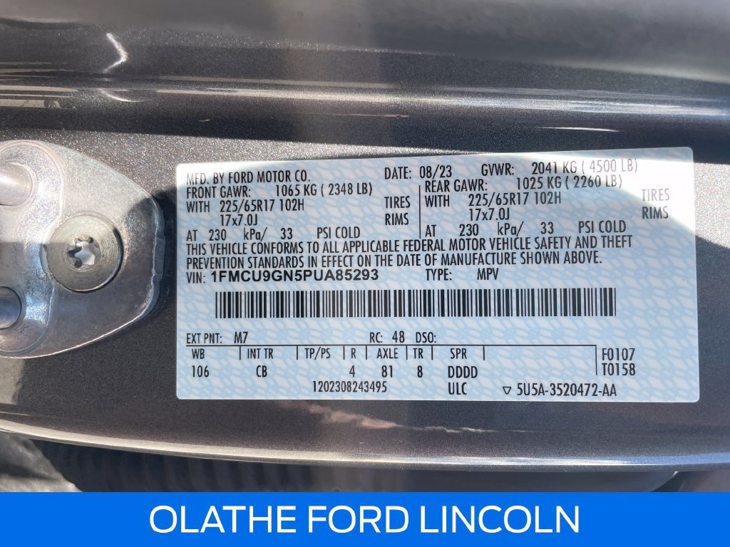 Used 2023 Ford Escape Active w/ Tech Pack #2 AWD/4WD image 21