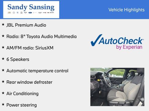 Used 2025 Toyota Tacoma TRD Sport AWD/4WD image 7