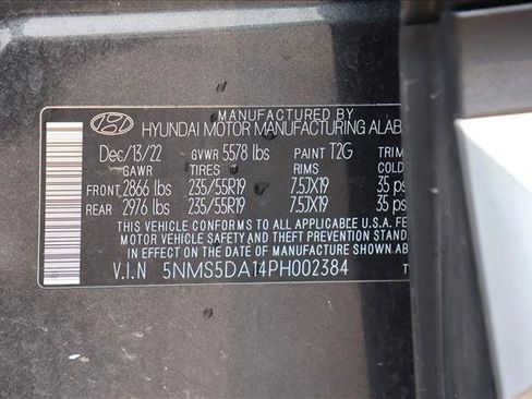 Used 2023 Hyundai Santa Fe Limited AWD/4WD image 16