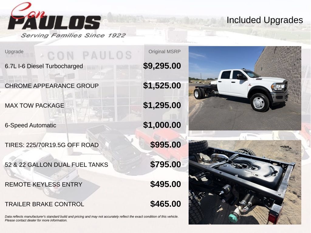 Used 2024 RAM 5500 Tradesman w/ Chrome Appearance Group AWD/4WD image 4