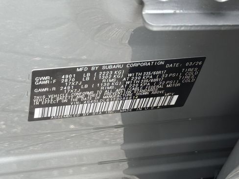 Certified 2026 Subaru Forester Wilderness AWD/4WD image 33