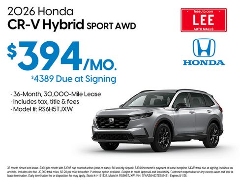 New 2026 Honda CR-V Sport-L image 4