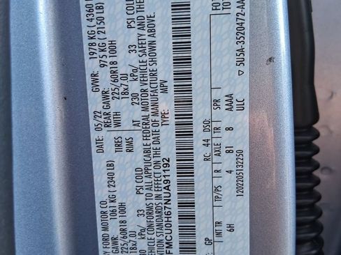 Used 2022 Ford Escape SEL FWD image 27
