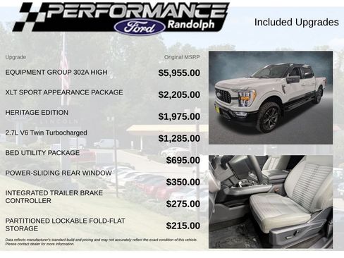 Used 2023 Ford F150 XLT w/ Equipment Group 302A High AWD/4WD image 6