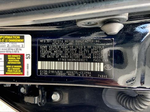 Used 2021 Toyota Camry XSE FWD image 36