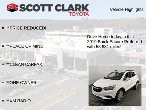 Used 2019 Buick Encore Preferred image 7