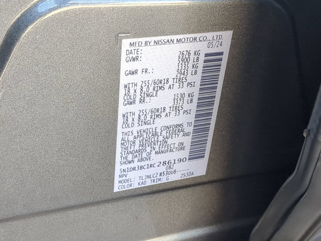 Used 2024 Nissan Pathfinder SV AWD/4WD image 36