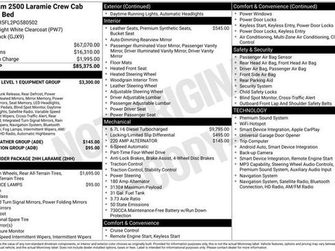 Used 2023 RAM 2500 Laramie AWD/4WD image 15
