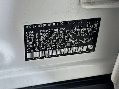 Used 2024 Honda HR-V Sport image 12
