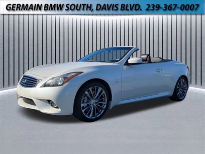 Used 2015 INFINITI Q60 Convertible w/ Premium Package