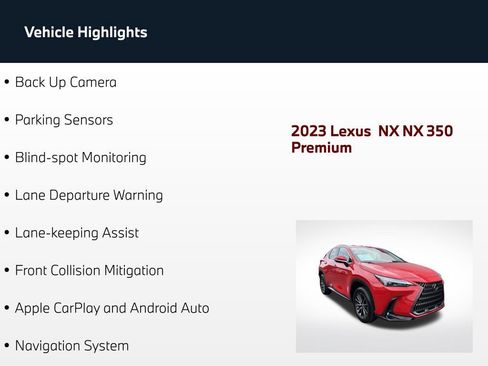 Used 2023 Lexus NX 350 AWD image 4
