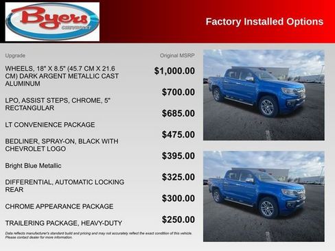 Used 2022 Chevrolet Colorado LT w/ LT Convenience Package image 5