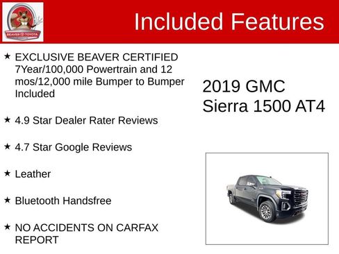 Used 2019 GMC Sierra 1500 AT4 image 4