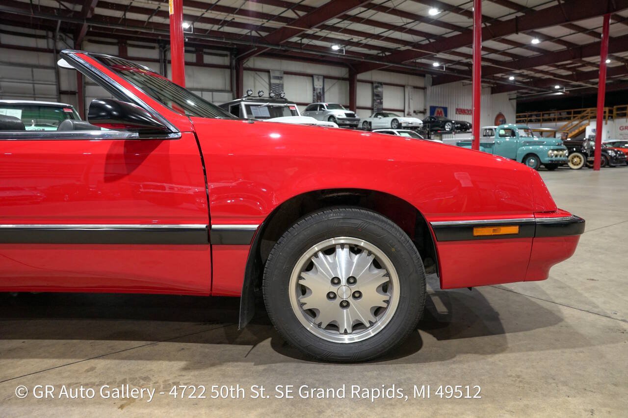 Used 1988 Chrysler LeBaron Convertible FWD image 11
