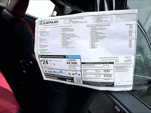 New 2026 Lexus NX 350 AWD w/ Accessory Package (2T) image 14