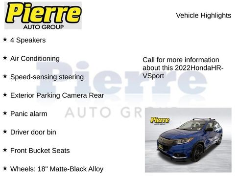 Used 2022 Honda HR-V Sport image 7