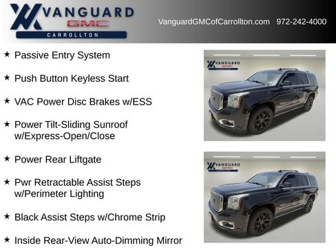 Used 2015 GMC Yukon Denali w/ Premium Package AWD/4WD image 11