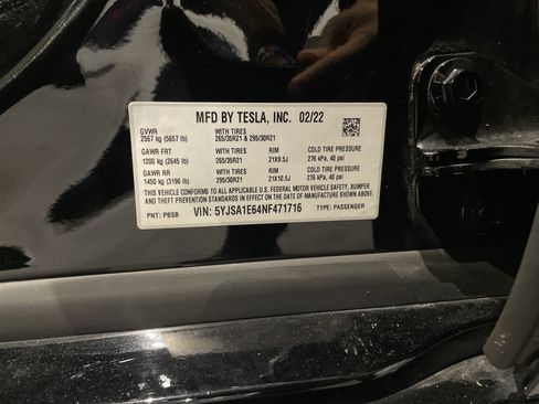 Used 2022 Tesla Model S Plaid image 60