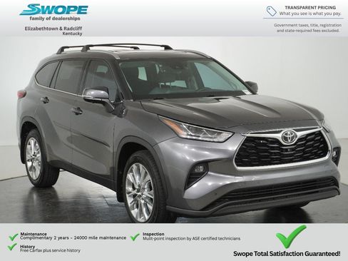 Used 2023 Toyota Highlander Limited AWD/4WD image 1