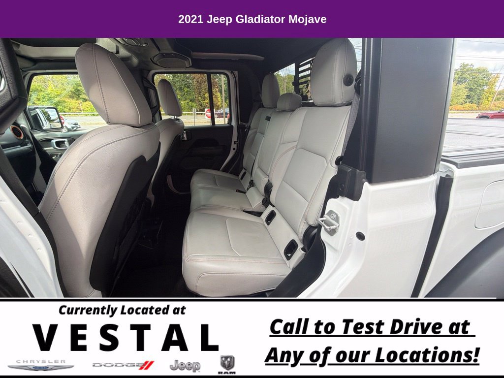 Used 2021 Jeep Gladiator Mojave w/ Dual Top Group AWD/4WD image 13