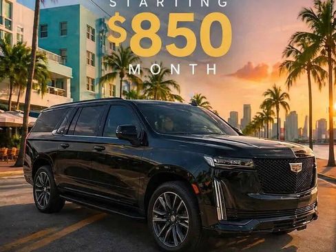 Used 2021 Cadillac Escalade ESV Sport Platinum RWD image 1