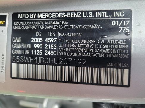 Used 2017 Mercedes-Benz C 300 Sedan w/ Premium 1 Package image 33
