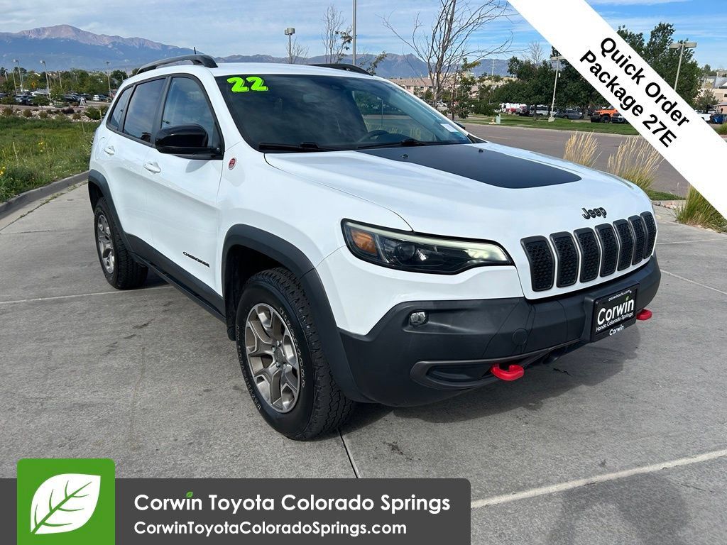 Used 2022 Jeep Cherokee Trailhawk AWD/4WD 360° Tour