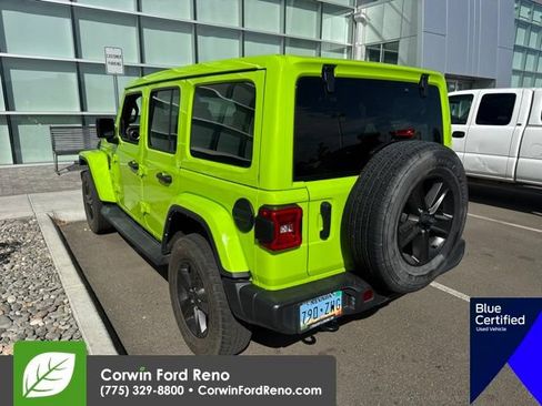 Used 2021 Jeep Wrangler Unlimited Sahara AWD/4WD image 6