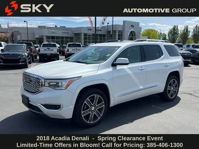 Used 2018 GMC Acadia Denali w/ Technology Package