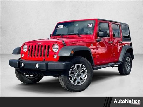 Used 2016 Jeep Wrangler Unlimited Rubicon w/ Connectivity Group image 1