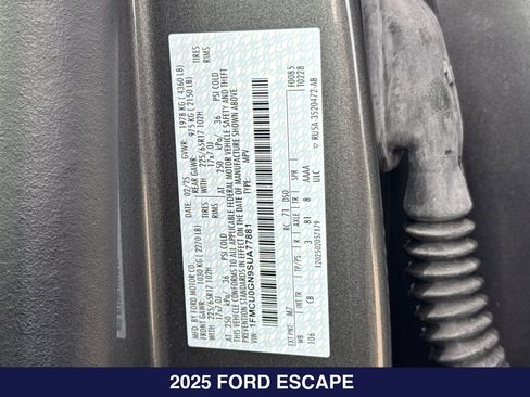 Used 2025 Ford Escape Active FWD image 30