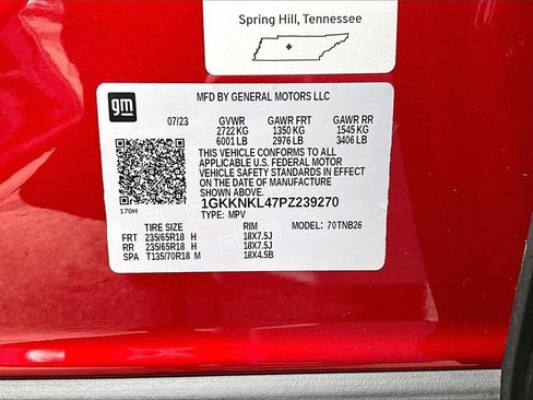 Used 2023 GMC Acadia SLE image 36