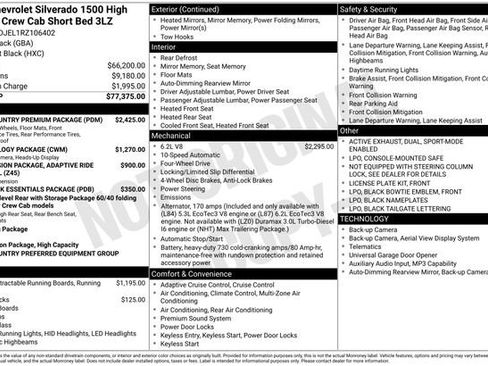 Used 2024 Chevrolet Silverado 1500 High Country w/ High Country Premium Package image 5