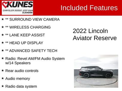 Used 2022 Lincoln Aviator Reserve w/ Equipment Group 201A