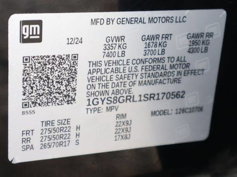 Certified 2025 Cadillac Escalade Sport Platinum RWD image 29