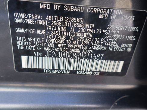 Used 2024 Subaru Crosstrek 2.0i Premium image 36