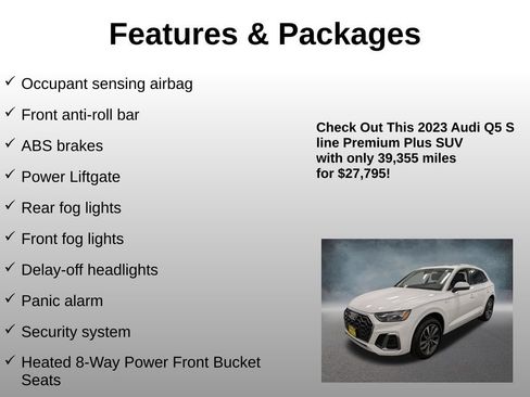 Used 2023 Audi Q5 2.0T Premium Plus AWD/4WD image 12