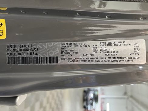 Used 2022 Jeep Gladiator Overland w/ Popular Equipment Package image 24