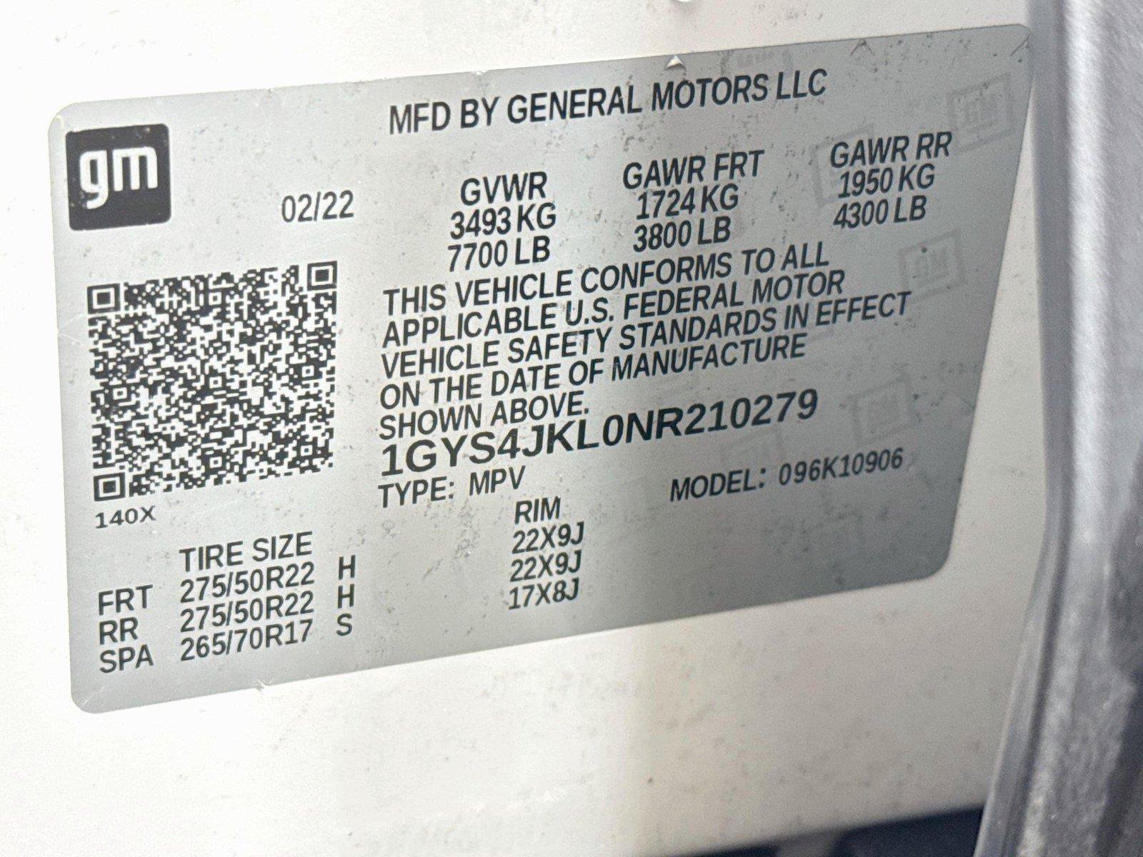 Used 2022 Cadillac Escalade ESV Luxury AWD/4WD image 9