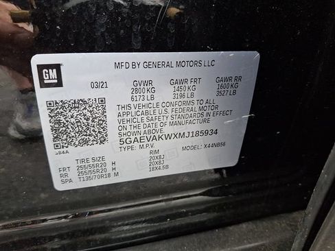 Certified 2021 Buick Enclave Essence w/ Sport Touring Edition AWD/4WD image 28