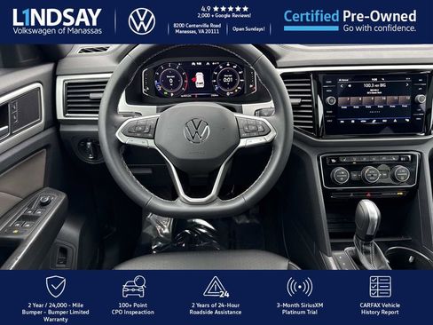 Certified 2023 Volkswagen Atlas Cross Sport SEL image 13