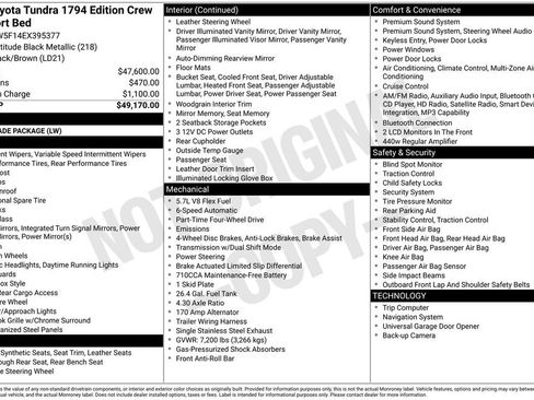 Used 2014 Toyota Tundra 1794 Edition image 41