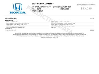 Used 2025 Honda Odyssey Elite video 3